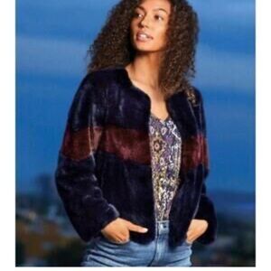 Lemon tart M evereve fur bomber jacket